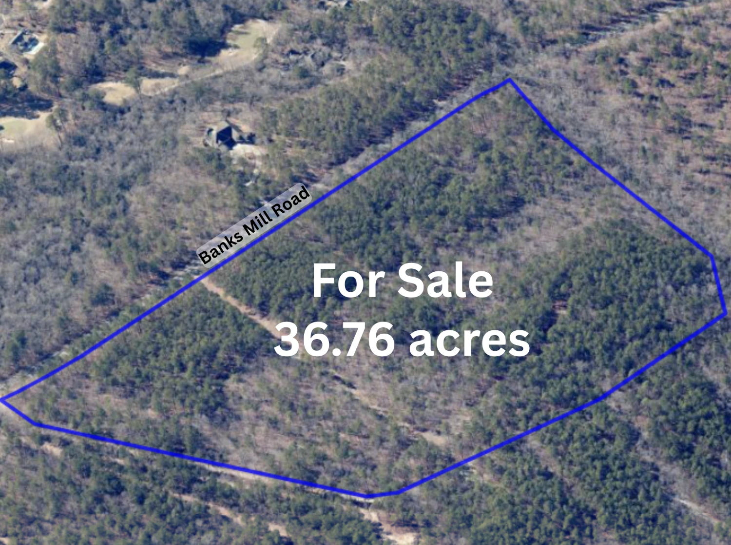 Banks Mill Rd SE (36.76 acres), Aiken, SC for sale
