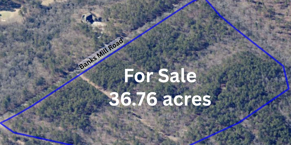 Banks Mill Rd SE (36.76 acres), Aiken, SC for sale