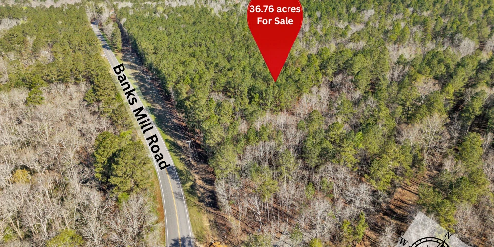 Banks Mill Rd SE (36.76 acres), Aiken, SC for sale