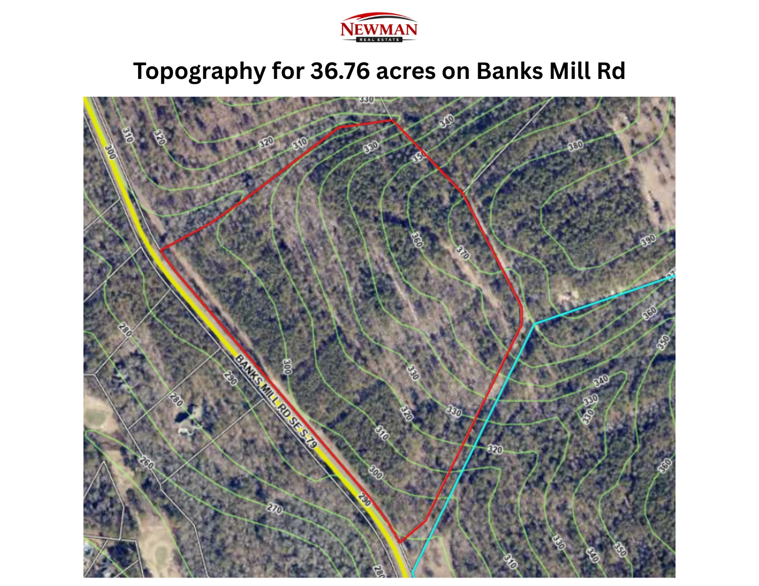 Banks Mill Rd SE (36.76 acres), Aiken, SC for sale