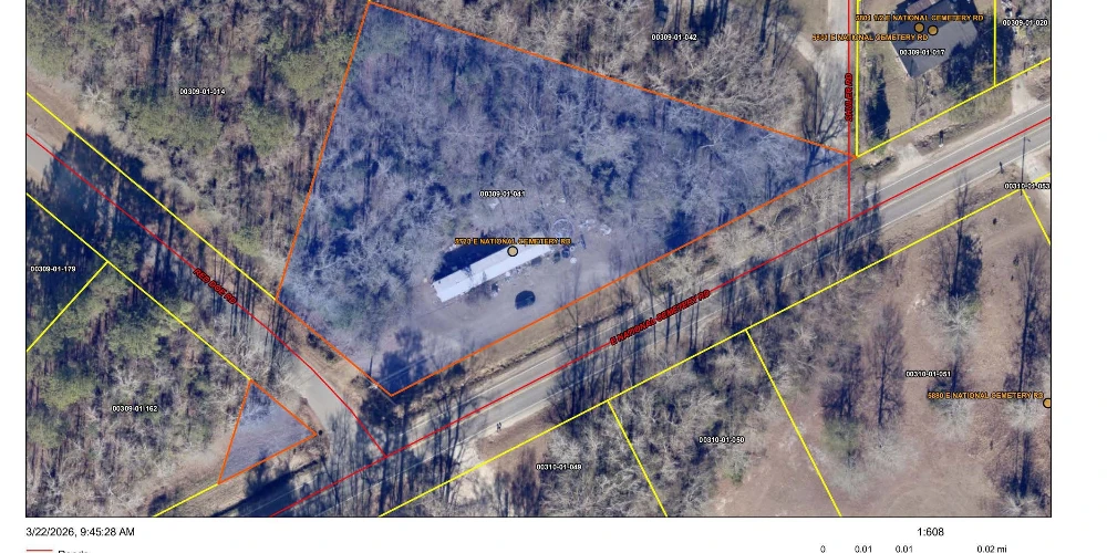 Florence County, SC Manufactured Housing Land/Home Site or Workforce Housing Multifamily Site. NZ = No Zoning meaning your Blank Slate.