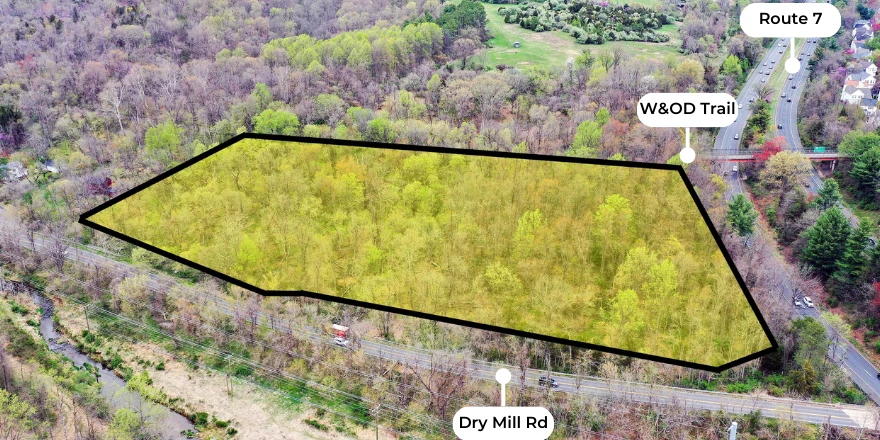 7.01 Acres - Dry Mill Road