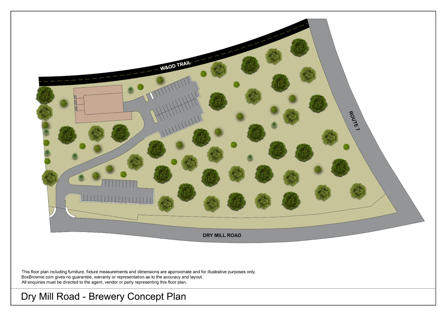 7.01 Acres - Dry Mill Road
