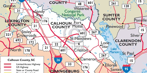 Whole Scope Calhoun County, SC Recreation, MHP Land/Home Sites or Agriculture Worker Multifamily with Potential Casino to Come in Santee