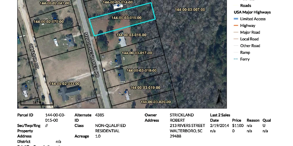 1.00 AC MHP LAND HOME SALE CAPACITY OR WORKFORCE HOUSING MULTIFAMILY UTILIZATION, Clarendon County, SC 29102