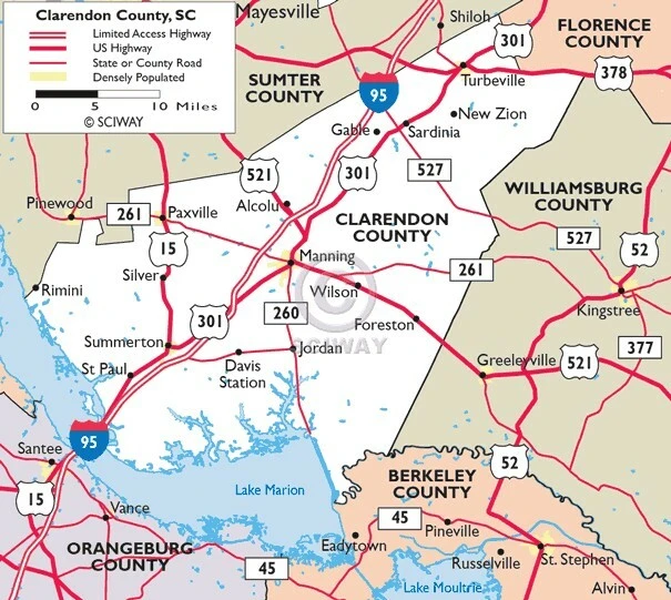 1.00 AC MHP LAND HOME SALE CAPACITY OR WORKFORCE HOUSING MULTIFAMILY UTILIZATION, Clarendon County, SC 29102