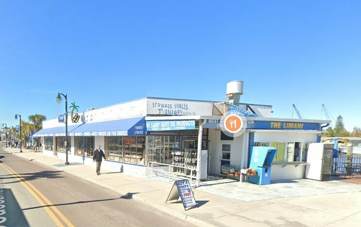 INCOME PRODUCING WATERFRONT RETAIL AND RESTAURANT IN TARPON SPRINGS HISTORIC SPONGE DOCKS 