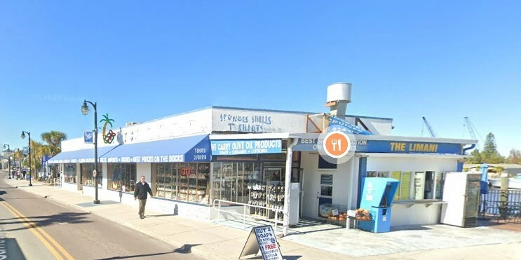 INCOME PRODUCING WATERFRONT RETAIL AND RESTAURANT IN TARPON SPRINGS HISTORIC SPONGE DOCKS 