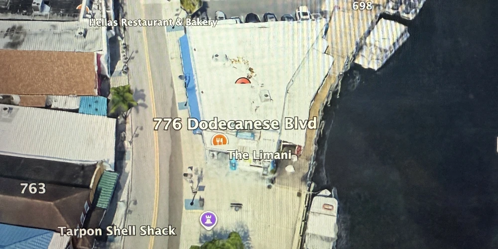 INCOME PRODUCING WATERFRONT RETAIL AND RESTAURANT IN TARPON SPRINGS HISTORIC SPONGE DOCKS 