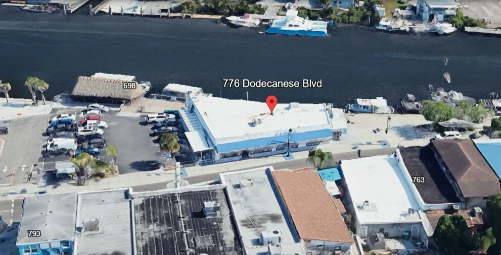 INCOME PRODUCING WATERFRONT RETAIL AND RESTAURANT IN TARPON SPRINGS HISTORIC SPONGE DOCKS 