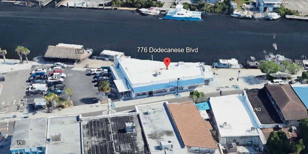 INCOME PRODUCING WATERFRONT RETAIL AND RESTAURANT IN TARPON SPRINGS HISTORIC SPONGE DOCKS 
