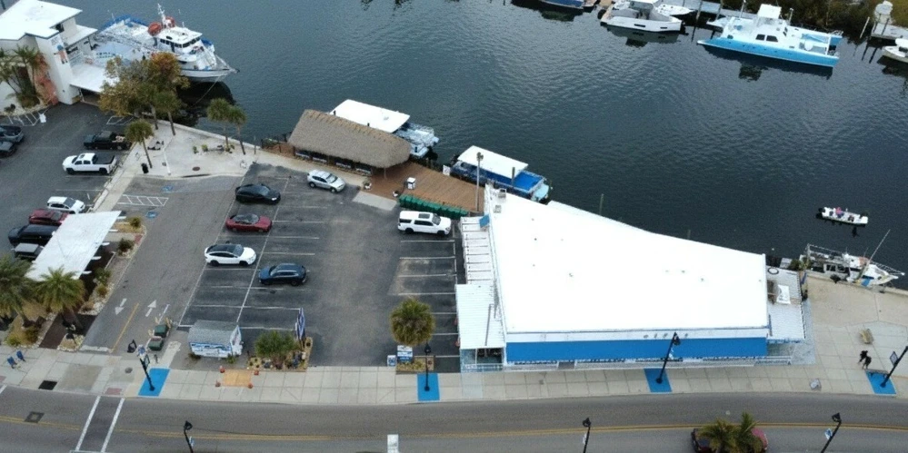 INCOME PRODUCING WATERFRONT RETAIL AND RESTAURANT IN TARPON SPRINGS HISTORIC SPONGE DOCKS 