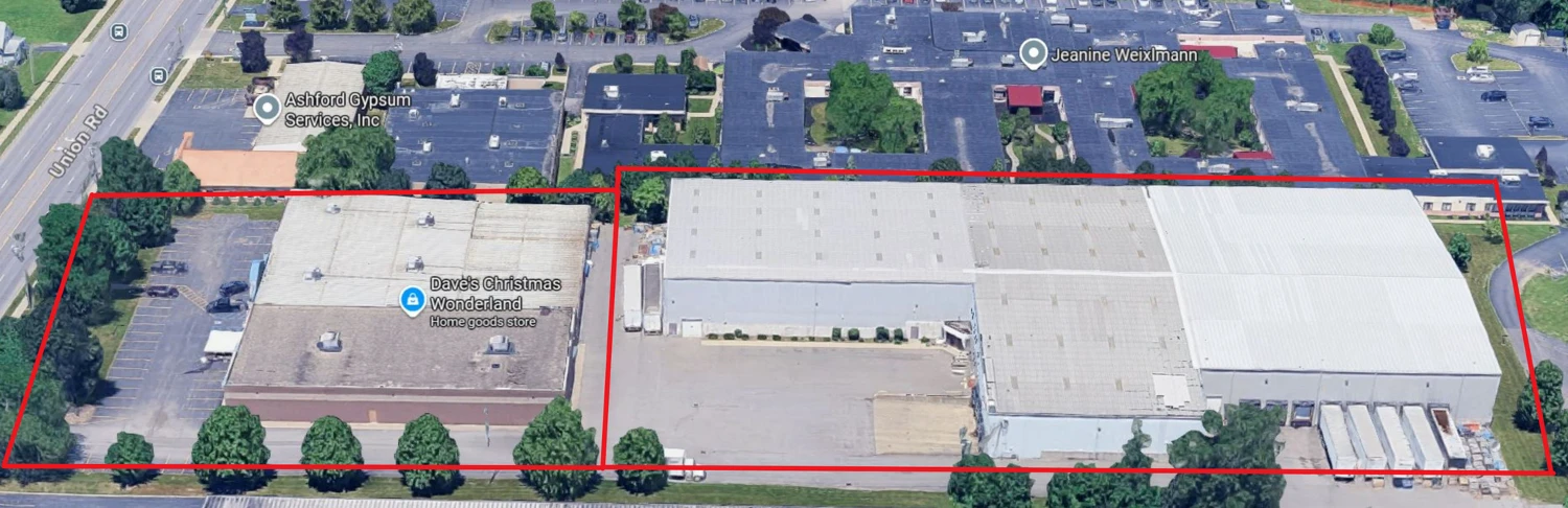 2331-2335 Union Rd -  33,280+/ SF & 72,492+/- SF Industrial/Commercial