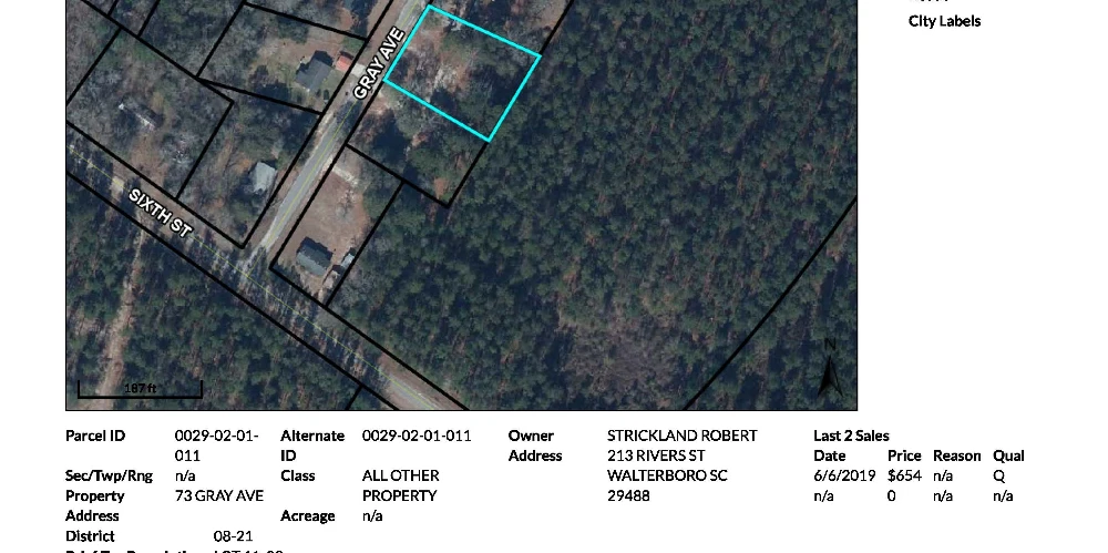 1/2+ AC MHP LAND HOME SALE CAPACITY OR WORKFORCE HOUSING BAMBERG COUNTY INCOME YIELD UTILIZATION