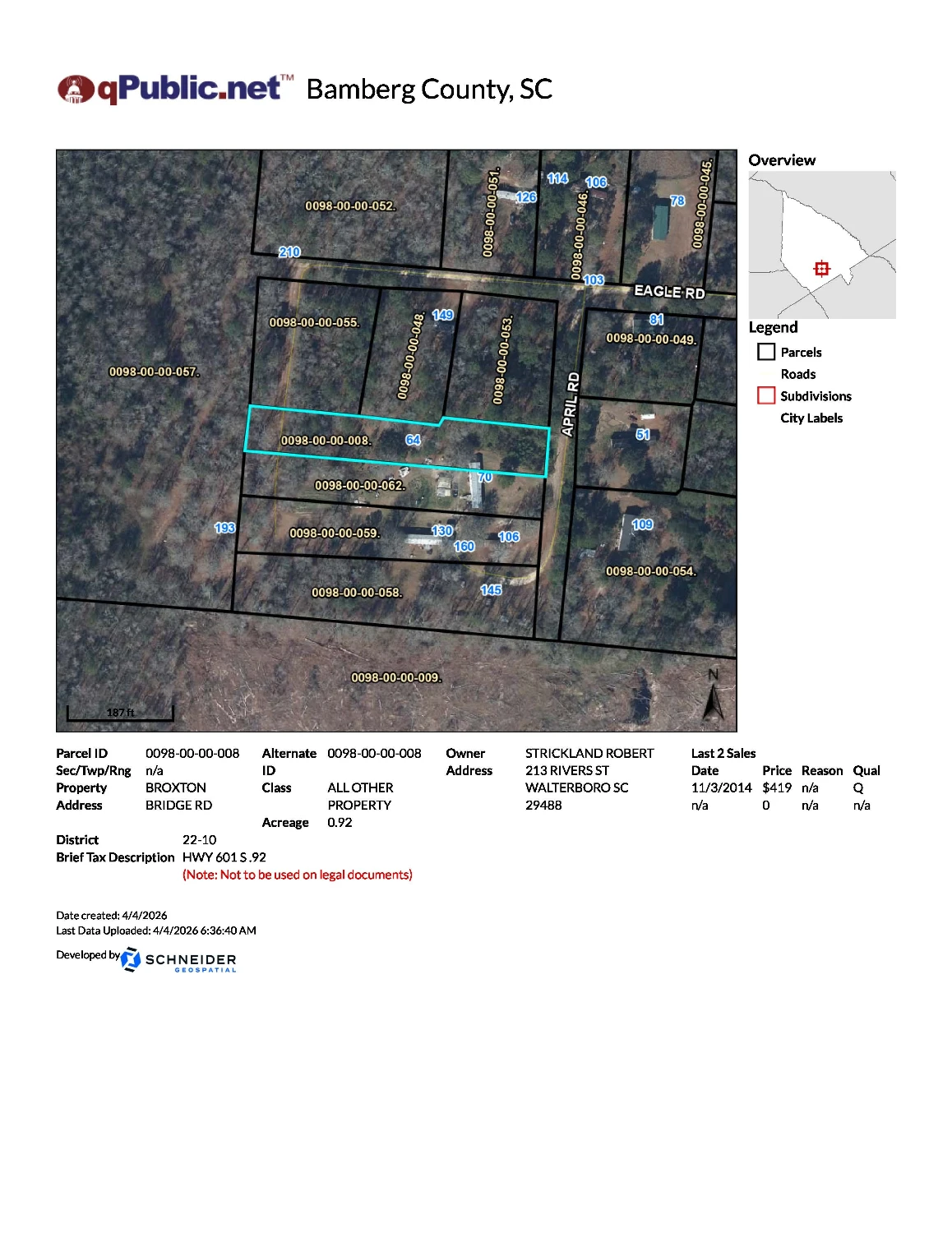 Workforce Housing Development Maximization Site Near Highway 601