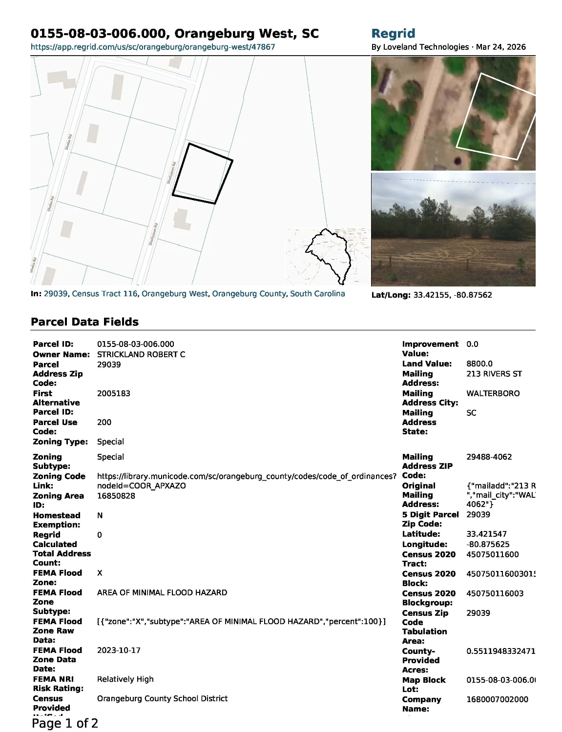Excellent Potential Workforce Housing Site In Malleable Zoning Area To Gain Yield