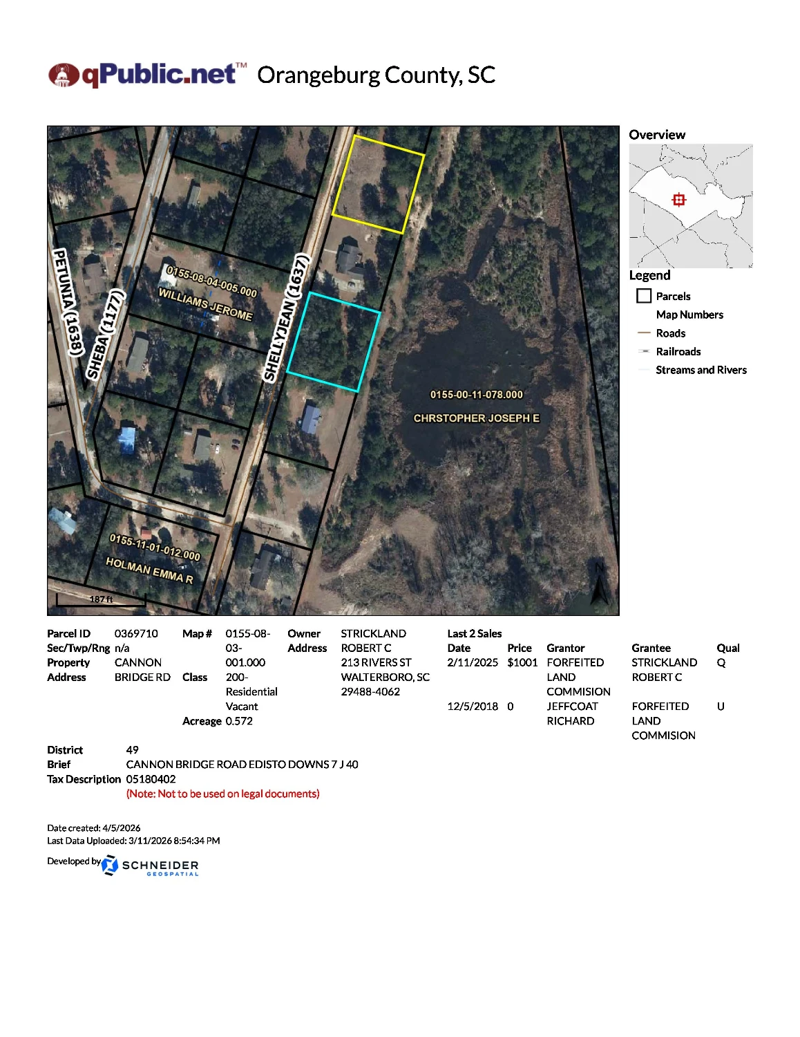 Potential Acceleration Site w/ Almost Adjacent Parcel for Workforce Housing Maximum Yield