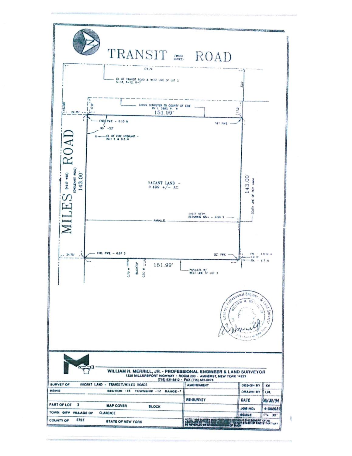 0.50+/- Acres of Commercial Vacant Land