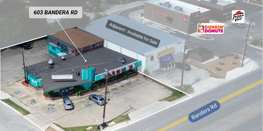 603 Bandera - Corner Restaurant + Apartment | Turnkey Equipment | Validated Corridor