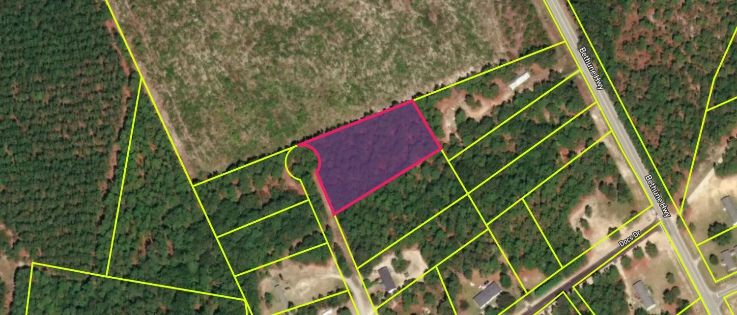 Strong Workforce Housing Site Opportunity Zone Bishopville, SC 1.26 Acres