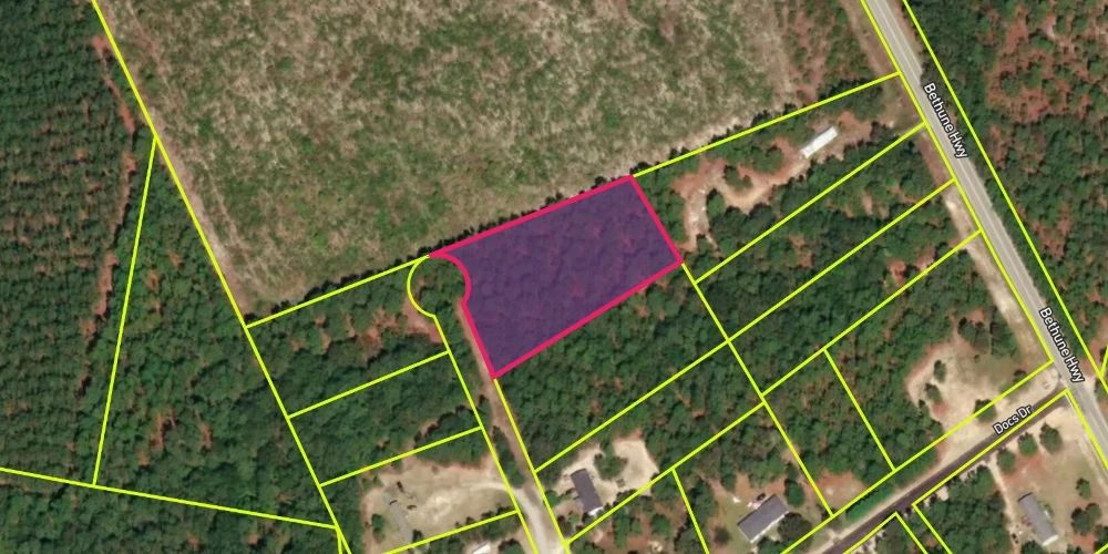 Strong Workforce Housing Site Opportunity Zone Bishopville, SC 1.26 Acres