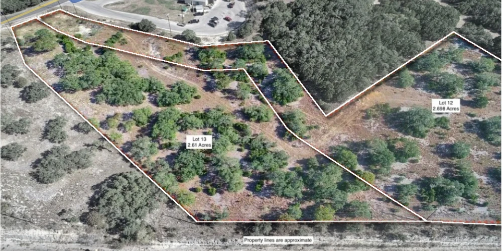 Lots 12 & 13 Rodeo Dr | 5.28 AC | C-2 Zoned | HWY 281 Visibility | Bulverde Corridor