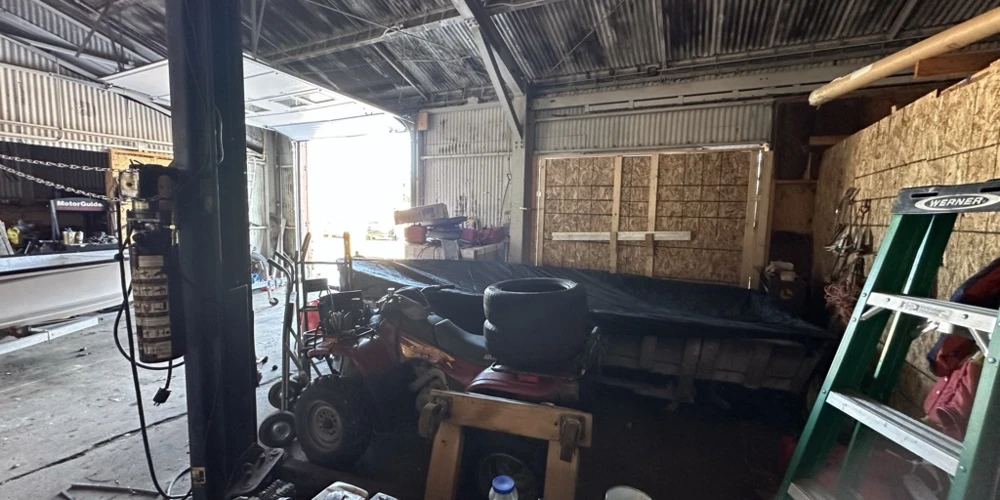 1020 East State St     2500+/- SF Warehouse/Storage Building in Industrial Zoning