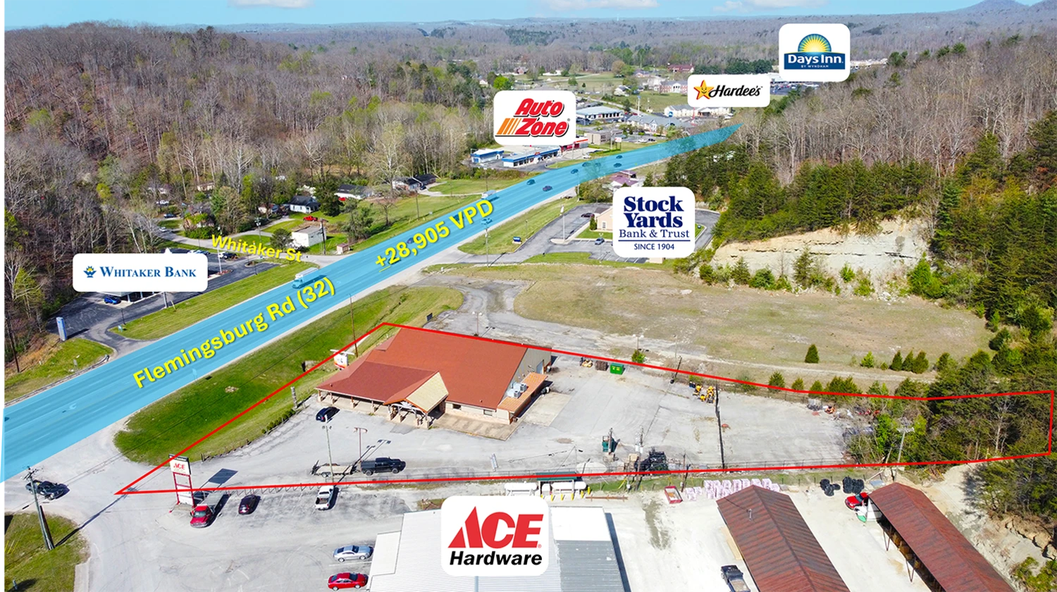 Freestanding Retail/Flex Building