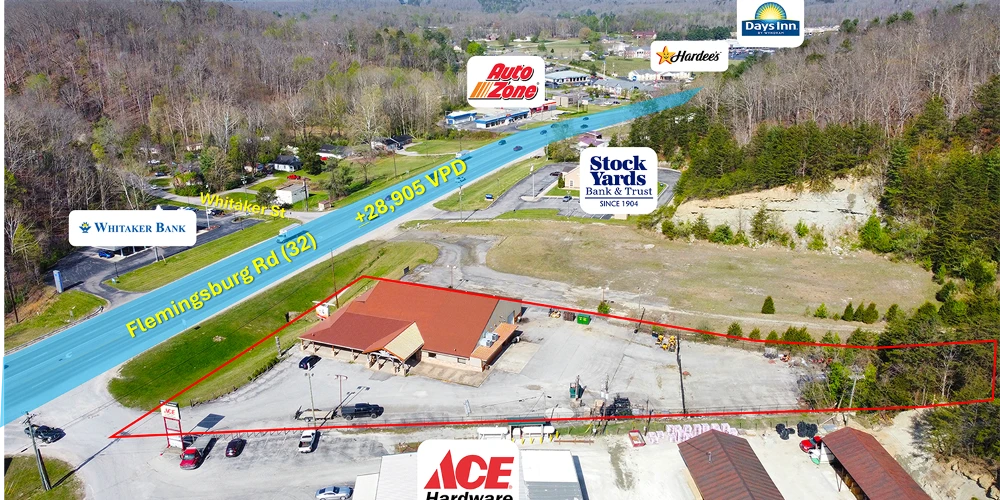 Freestanding Retail/Flex Building