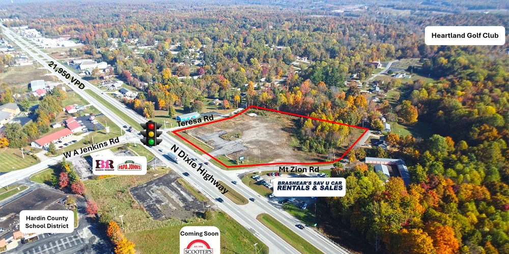 +/-5.35 AC Signalized Corner