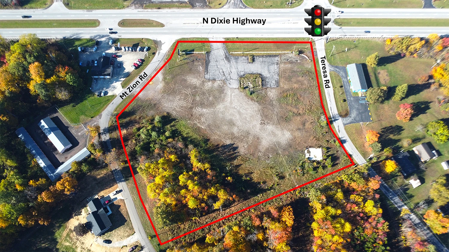 +/-5.35 AC Signalized Corner