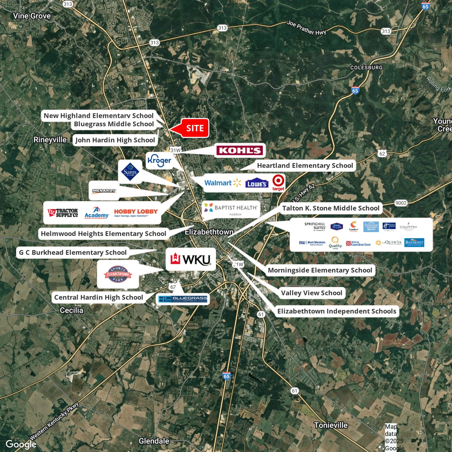 +/-5.35 AC Signalized Corner