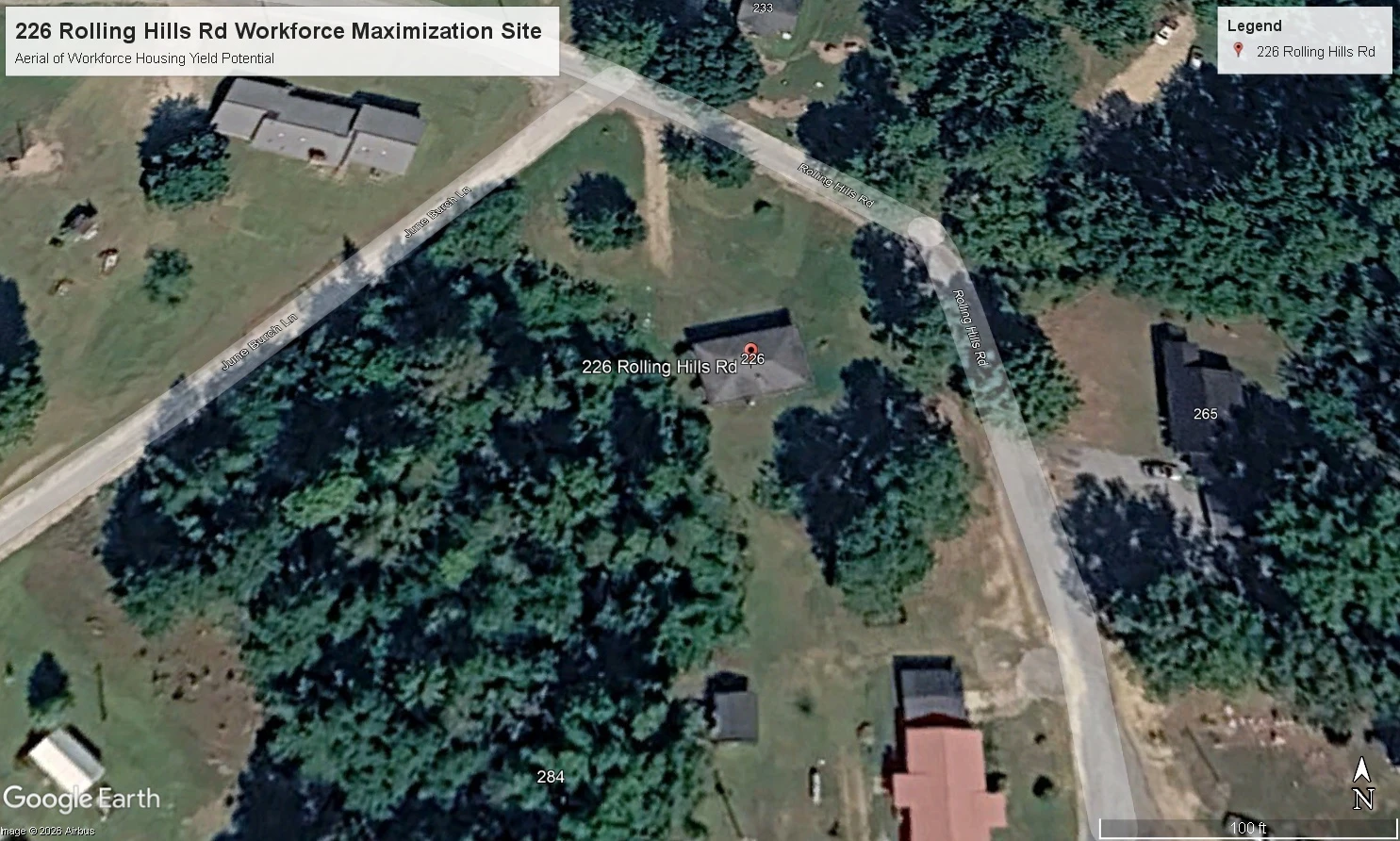 968 SF Workforce Housing Yield Structure On 1 AC Owner Financing Available