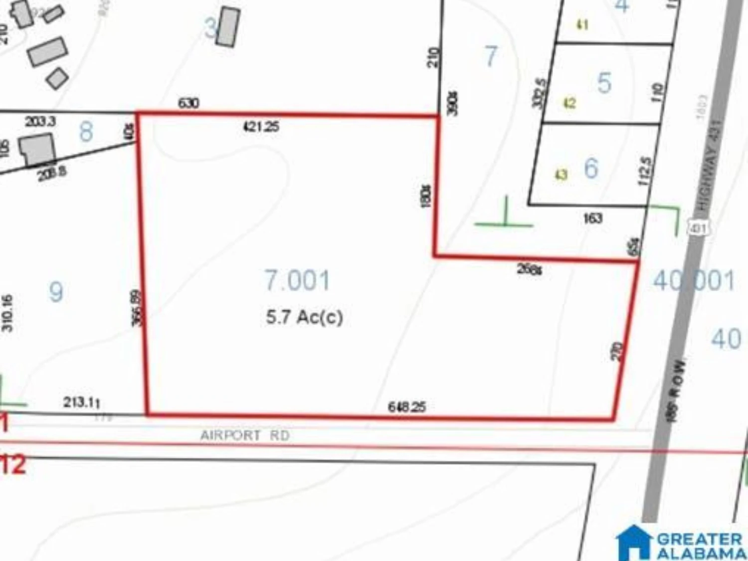 5.7 Acre Commercial Parcel 