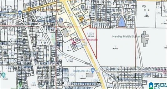 6+ Acre Commercial Parcel in the Heart of Raonoke, AL