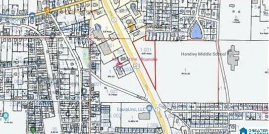 6+ Acre Commercial Parcel in the Heart of Raonoke, AL