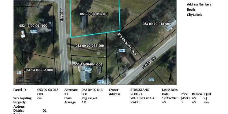 Workforce, Modular, AG Worker Housing Site Well Situated To Maximize 1 Acre Lee County