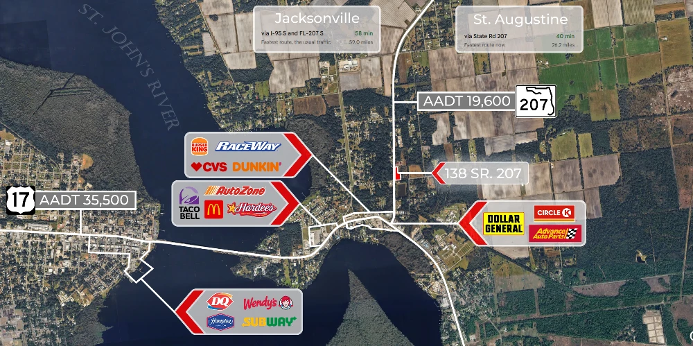 138 Florida 207, East Palatka, FL for sale