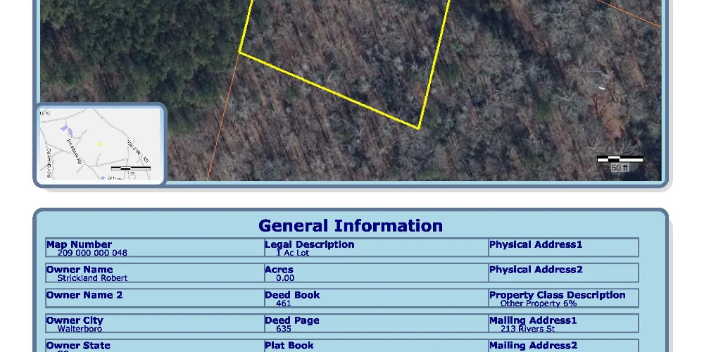 Backwoods Fraternity Initiation Site or Cabin Site In The Woods 1 Acre
