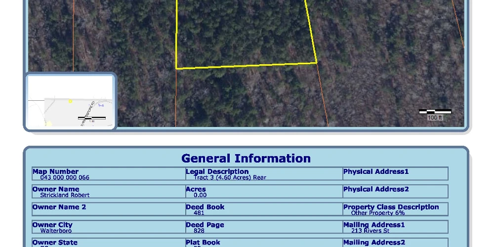 Landlocked Deer Hunting Site Or Open Footprint of 4 Acres +/-