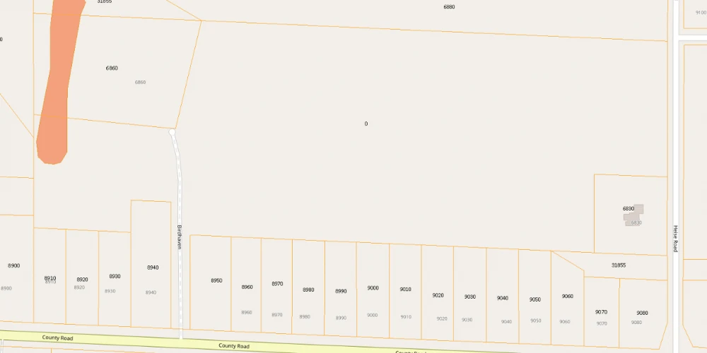 8950 County Rd -  3+/- Acre Vacant Land