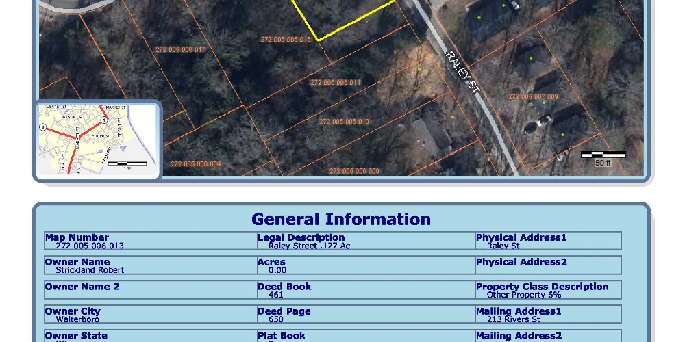 Stick Built or Modular Downtown Cheraw Investment Site for Maximization of Returns