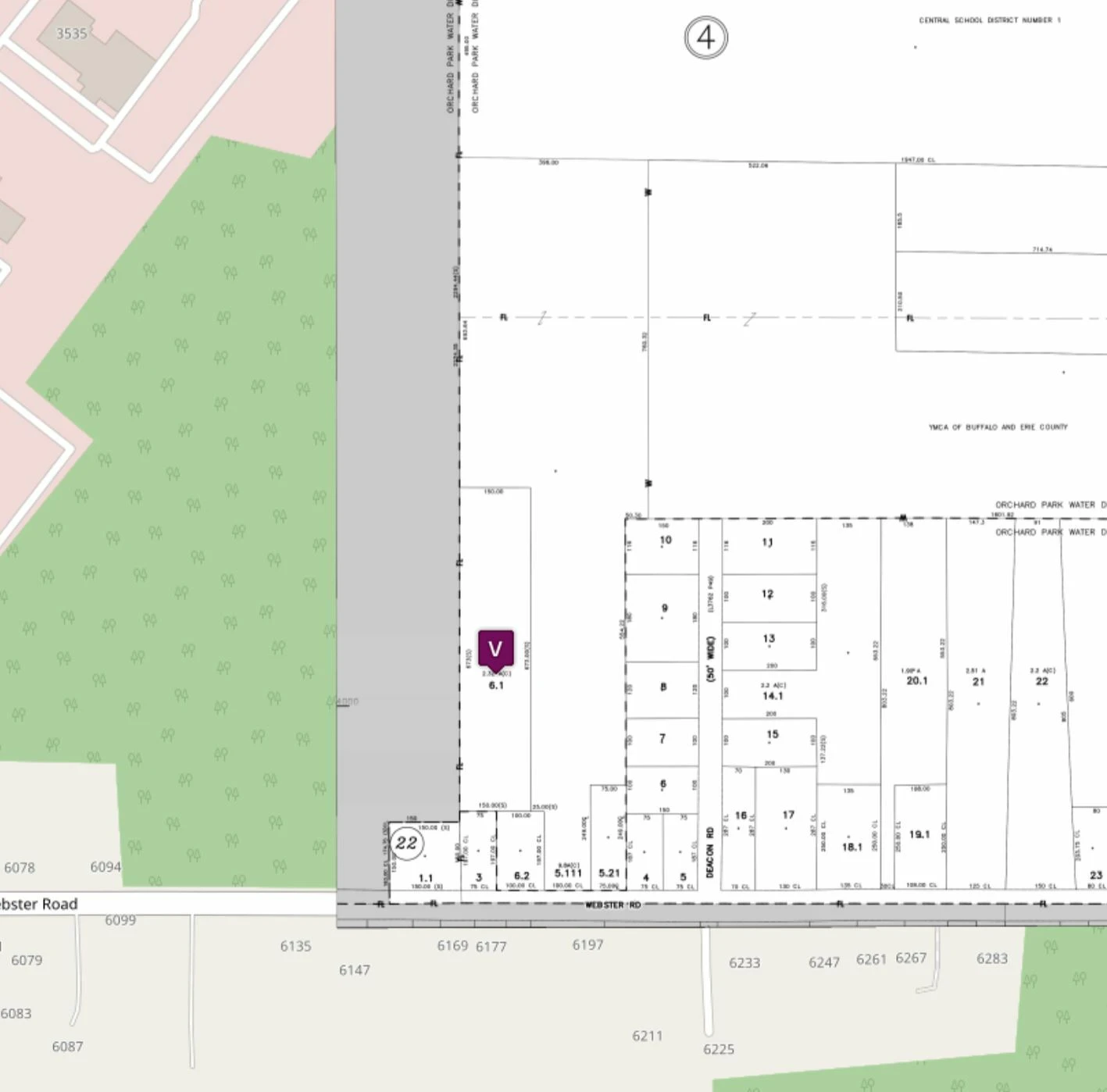 Webster Rd & Deacon Rd - 12.12+/- Acres Vacant Residential Land
