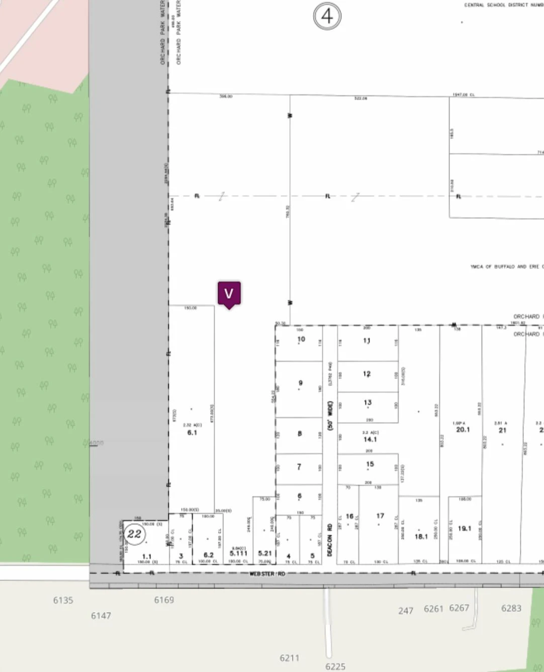 Webster Rd & Deacon Rd - 12.12+/- Acres Vacant Residential Land