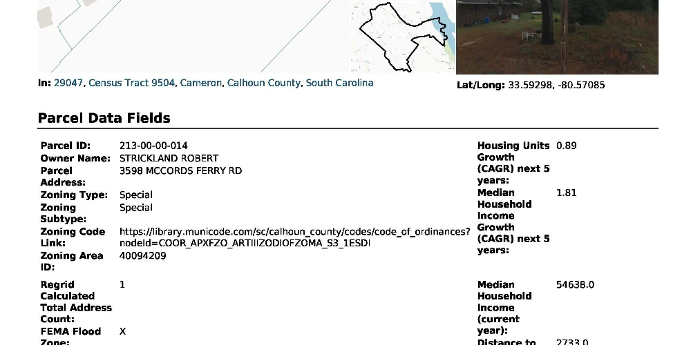 Multifamily Workforce - Migrant Worker - Modular Absorptive Infill Site Near Lake Marion