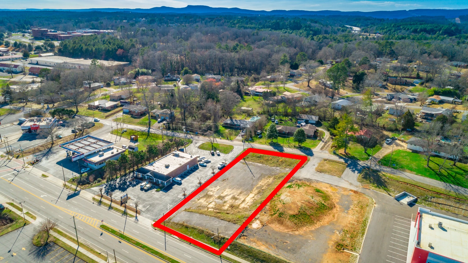0.69 Acres Along Lafayette Rd by Battlefield Parkway in Fort Oglethorpe