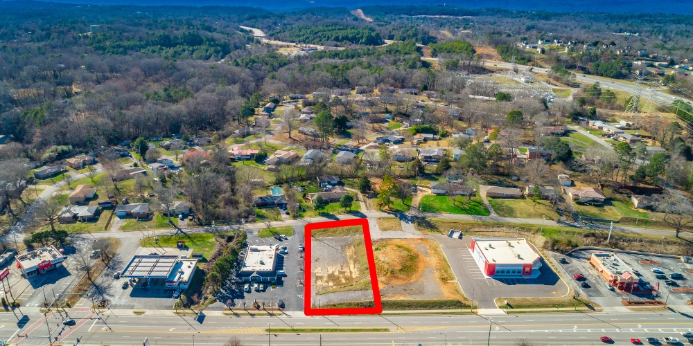 0.69 Acres Along Lafayette Rd by Battlefield Parkway in Fort Oglethorpe