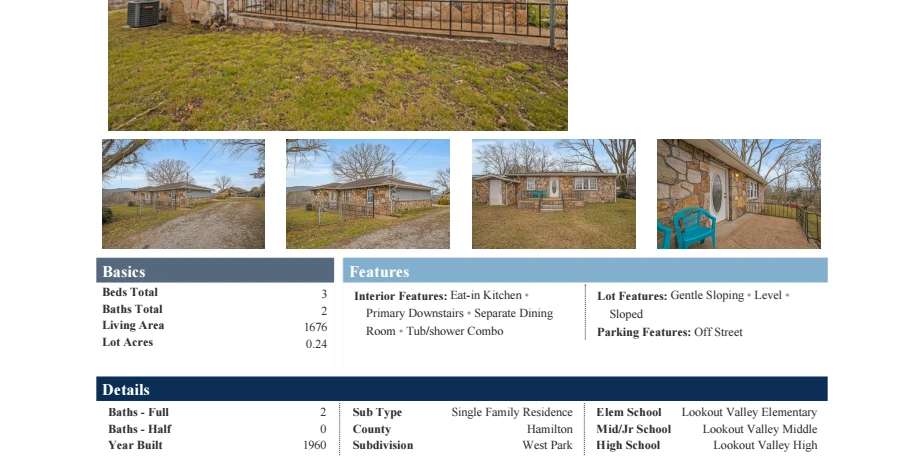 4 Properties: 1682 and 1686 S Watkins St and 7041 and 7045 Maplewood Ln