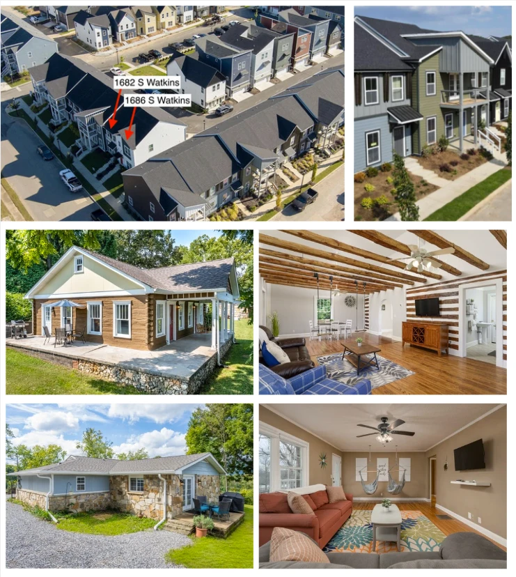 4 Properties: 1682 and 1686 S Watkins St and 7041 and 7045 Maplewood Ln