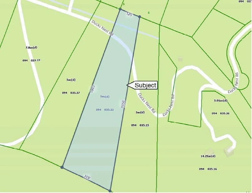 5 acres Unzoned Land in Turtletown TN